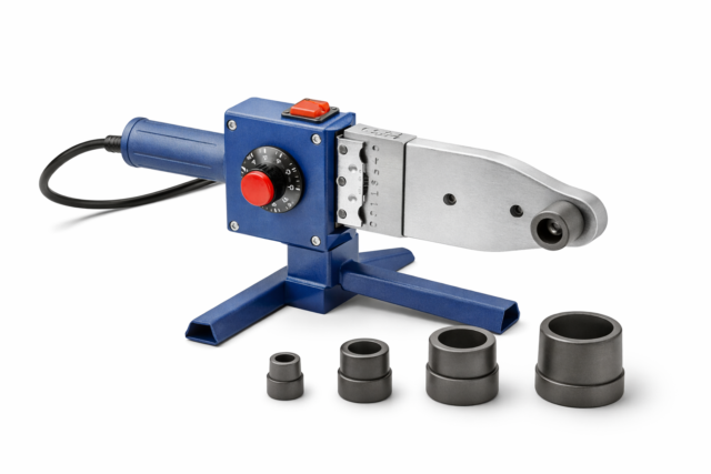 soldadora de tuberías por polifusión para fontanería profesional