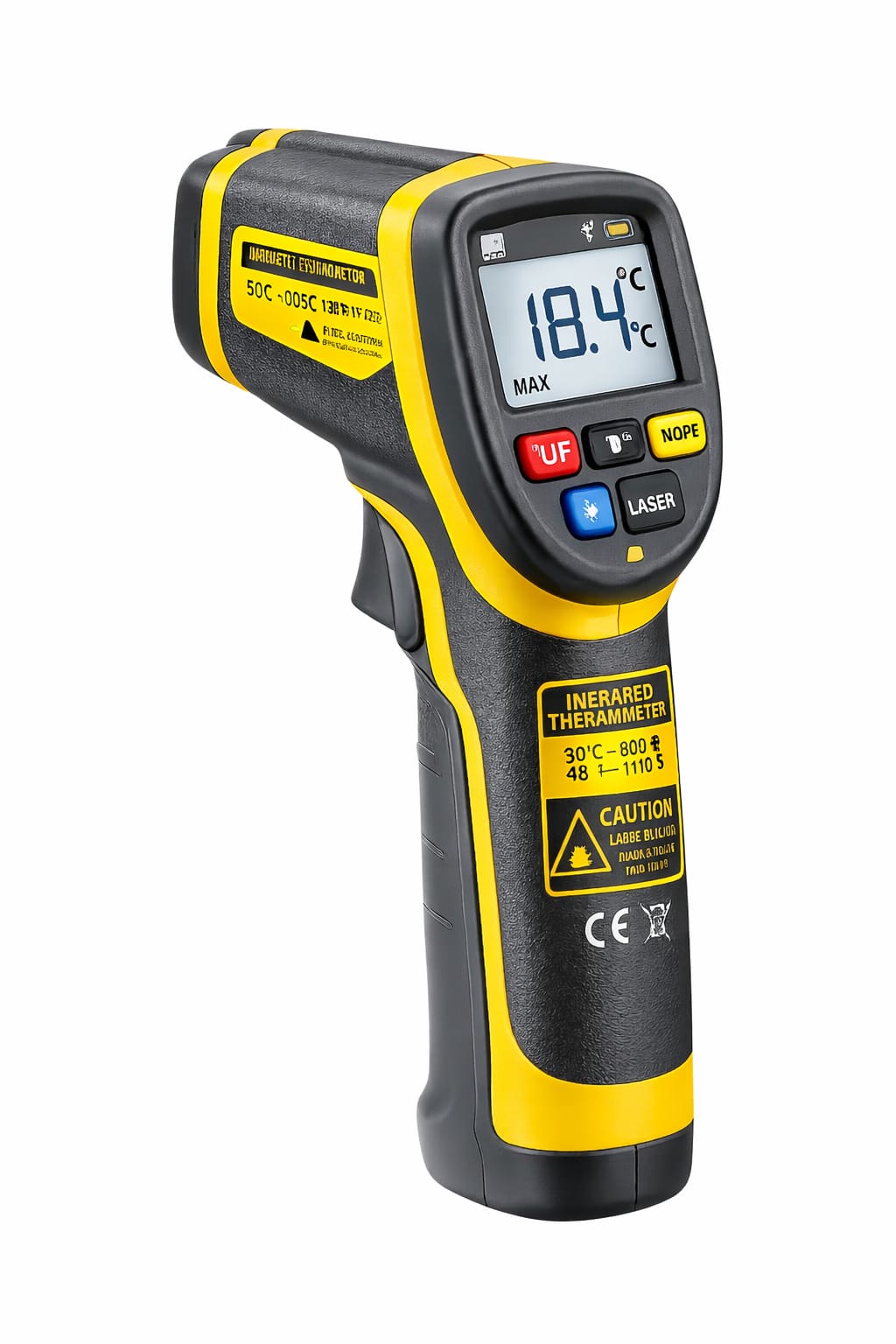 termómetro infrarrojo para frigorista y refrigeración